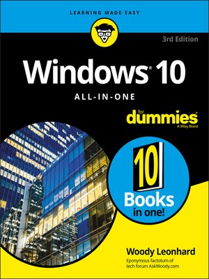 cover image of Windows 10 All-in-One For Dummies
